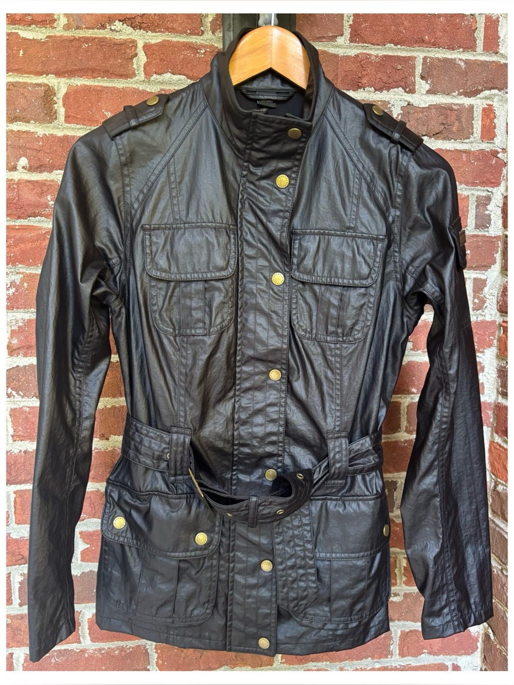 EUC Barbour International Utility Jacket In Black  Size 4/34